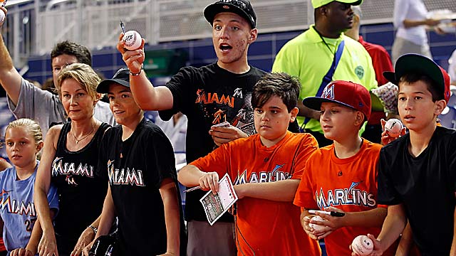 Fans will hardly recognize their Marlins next season after trades. (Getty Images)