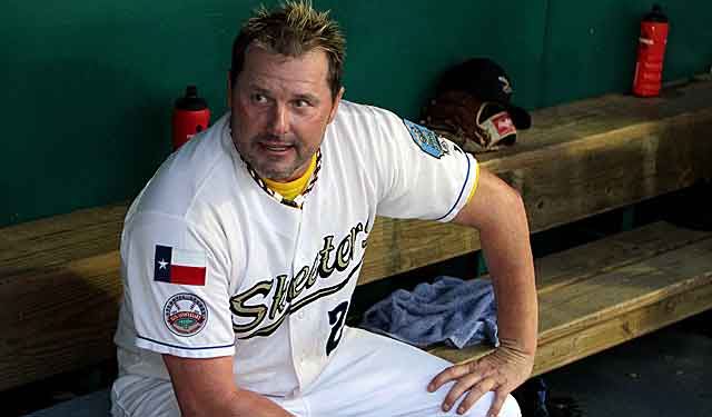 Roger Clemens most recently appeared on the mound for the Sugar Land Skeeters. (US Presswire)