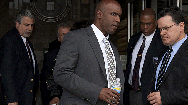 Barry Bonds was convicted in April 2011 of one felony obstruction count. (US Presswire)