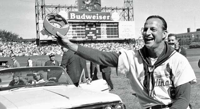 Stan Musial won seven batting crowns and the enduring adoration of St. Louis baseball fans. (AP)