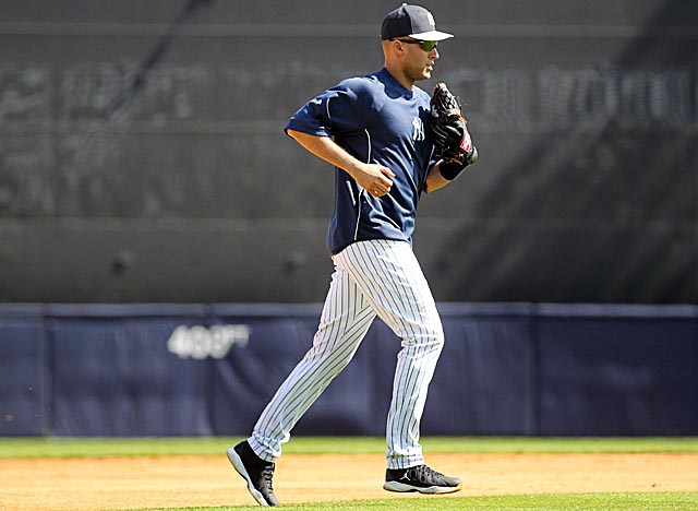 Jeter didn't play in the Yankees' camp opener, but should be ready for opening day. (USATSI)