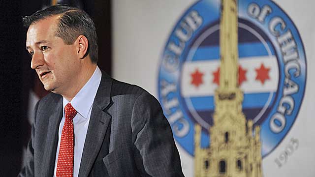 Cubs chairman Tom Ricketts says a new scoreboard is needed to generate revenue. (AP)