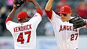 Howie Kendrick; Mike Trout 2013 May 22 ... 650 (USATSI)