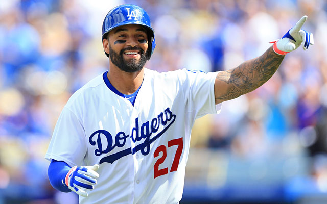 Moving Matt Kemp, due $107 million through 2019, would fit the Dodgers' cost-cutting plans. (Getty Images)