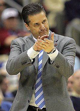 John Calipari will prove himself worthy of Kentucky fans' applause. (Getty Images)