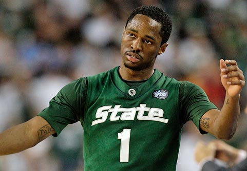 Kalin Lucas and the Spartans look for revenge against the Heels. 