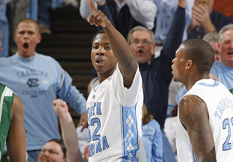 Ed Davis and North Carolina cruise at home.