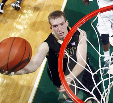 Robbie Hummel and No. 6 Purdue top the No. 10 Spartans. 