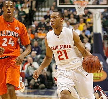 Turner and the Buckeyes play for the Big Ten title Sunday. 