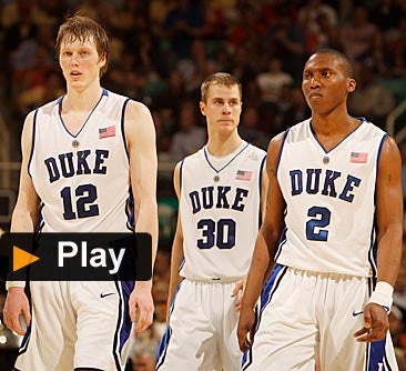 Duke leans on Kyle Singler, Jon Scheyer, Nolan Smith. 