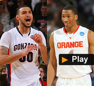 The Gonzaga-Syracuse winner plays Butler next. 