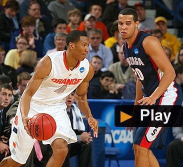 Wes Johnson tries to lead 'Cuse to Salt Lake City. 