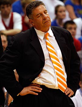 Bruce Pearl, who is being punished for violating NCAA rules, won't see his first league game until Feb. 8. (Getty Images)
