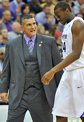 Frank Martin would probably rather have Curtis Kelly not take any gifts. (US Presswire)