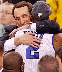 Do Mike Krzyzewski and Nolan Smith have a Duke repeat in them? (Getty Images)