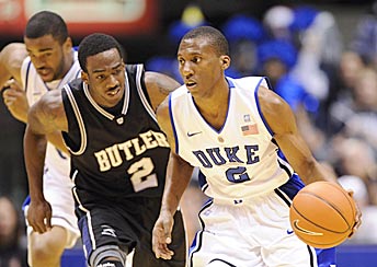 After Duke beat Butler on Dec. 4, who could have foreseen that Duke would be at home watching Butler play in the Final Four? (US Presswire)