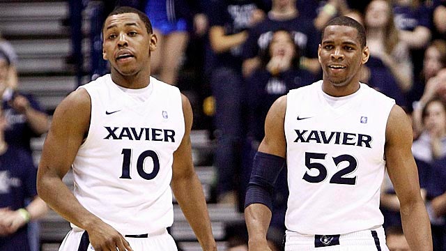 The league's best backcourt? Mark Lyons (10) and Tu Holloway (52) look like it. (US Presswire)