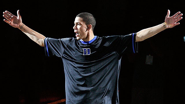 Austin Rivers figures to make this much impact on Duke's storied program. (US Presswire)