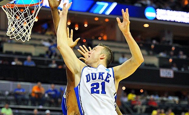 Miles Plumlee's Blue Devils have tough tests against Belmont, Michigan State and Ohio State (US Presswire)