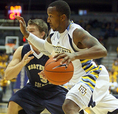 Todd Mayo shines for the Golden Eagles, scoring 22 points against Northern Colorado. (US Presswire)