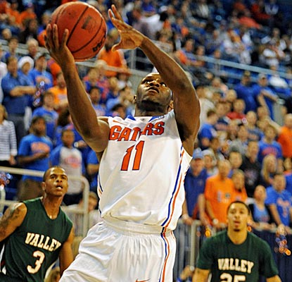 Erving Walker leads Florida with 19 points as the Gators cruise past Mississippi Valley State. (AP)