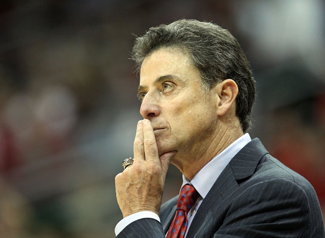 This is only the second time in Pitino's decorated career that he's guided a team to an 11-0 start. (Getty Images)