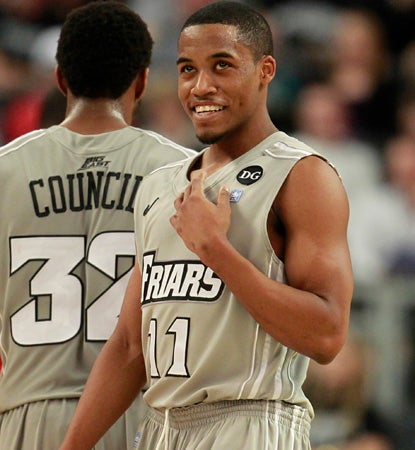Bryce Cotton scores 27 points to lead Providence to its first Big East victory of the season.  (AP)