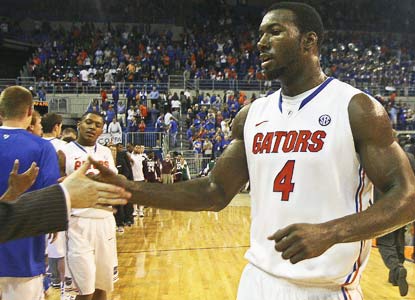 Patric Young gets praise after taking his coach's words to heart, and scoring 12 points off the bench for No. 14 Florida. (US Presswire)