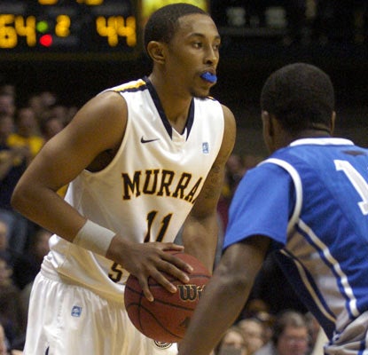 Donte Poole ties for a game-high 18 points, and also contributes six assists and four rebounds as Murray State stays perfect. (AP)