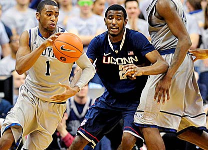 Hollis Thompson and the Hoyas bounce back from a loss at Pitt, holding UConn to a season low in points (44). (US Presswire)