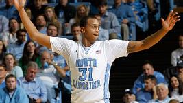 Carolina's John Henson and the Heels are in for a battle early. 