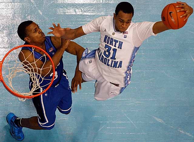 Forward John Henson says he'd wanted to wear Carolina blue since he was 8 years old. (Getty Images)