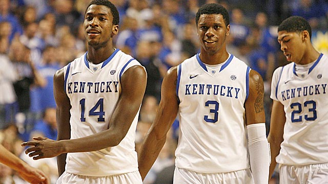 Coming soon to an NBA arena: Michael Kidd-Gilchrist, Terrence Jones and Anthony Davis. (US Presswire)