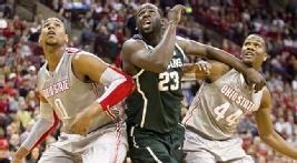 Draymond Green fights off Jared Sullinger and William Buford en route to making the Buckeyes a 2 se