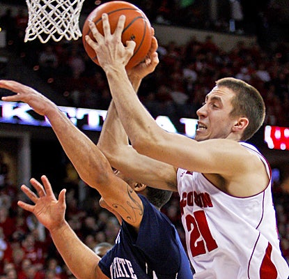John Gasser is just one of four Wisconsin players to score in double-digits against Penn State. (AP)