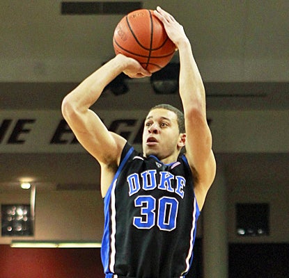 Duke's Seth Curry towers over Boston College, scoring 18 points and grabbing five rebounds. (US Presswire)