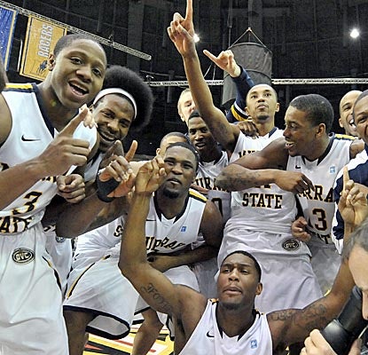 The No. 12 Racers secure the OVC tilte with a win over Tennessee State, the only team to beat them this season.  (US Presswire)