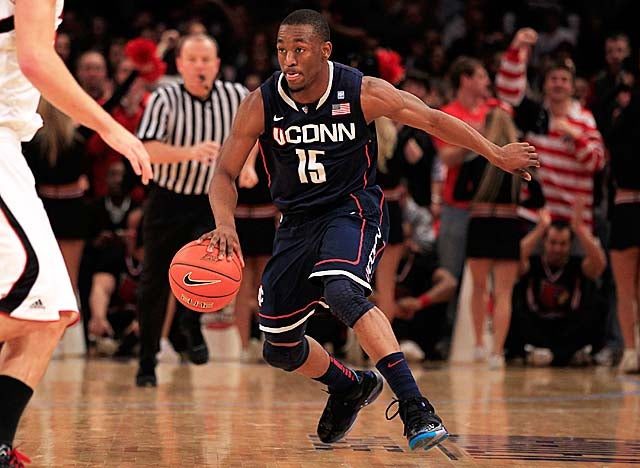 Kemba Walker led UConn to a near-mythic five wins in five days at the '11 Big East tourney. (Getty Images)