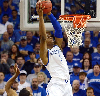 Terrance Jones goes on a 9-0 run all by himself to help No. 1 Kentucky overtake LSU in the second half.  (US Presswire)