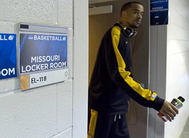 Sidelined with injury, Bowers saw his No. 2 seed Tigers fall in their NCAA tournament opener. (Getty Images)