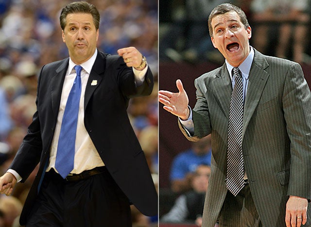 Kentucky's John Calipari and Maryland's Mark Turgeon are both aiming to land the Harrison twins. (US Presswire)