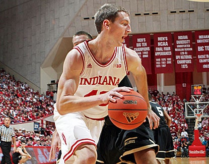 Cody Zeller opens his sophomore season by scoring 18 points, grabbing 10 rebounds and making 8 of 10 field goals. (US Presswire)