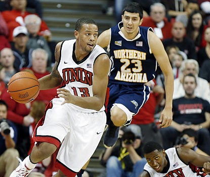 Bryce Dejean-Jones scores 15 points off the bench as UNLV rolls in its season opener. (AP)