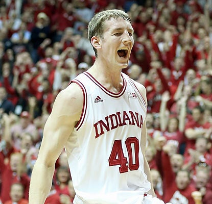 Cody Zeller, one of three Hoosiers to score 19-plus points, finishes with 20 along with nine rebounds. (Getty Images)