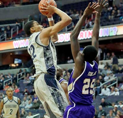 Otto Porter scores 15 points for the Hoyas, who have won six straight to improve to 9-1.  (AP)