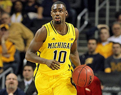 Michigan's Tim Hardaway Jr. matches his season high with 25 points against West Virginia. (US Presswire)