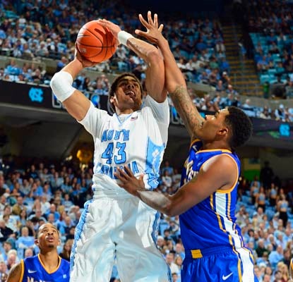 James Michael McAdoo scores 12 points to help North Carolina take care of McNeese State in Chapel Hill.  (US Presswire)