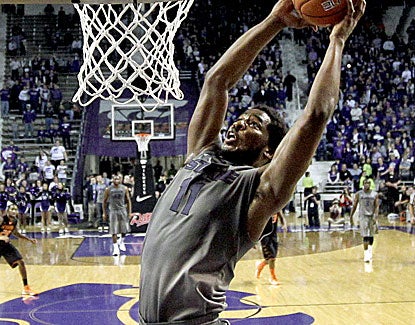 Nino Williams scores a career-best 17 points for Kansas State on 7-of-11 shooting from the field. He also grabs 5 boards. (US Presswire)