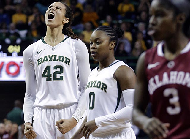 A two-time All-American, Griner on Saturday adds the blocks mark to her record 11 dunks. (AP)