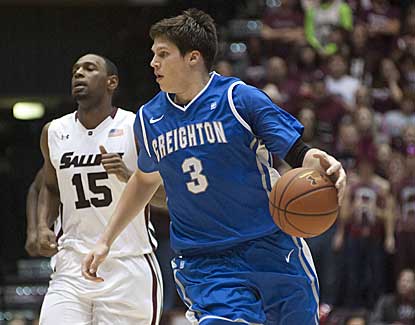 Creighton forward Doug McDermott rolls up 21 points as the Bluejays blow out Southern Illinois. (AP)